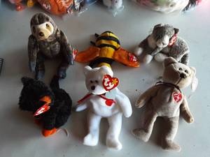 6-Beanie Babies