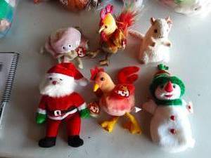6-Beanie Babies