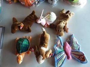 6-Beanie Babies