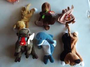 6-Beanie Babies