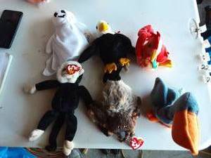 6-Beanie Babies