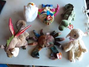 6-Beanie Babies