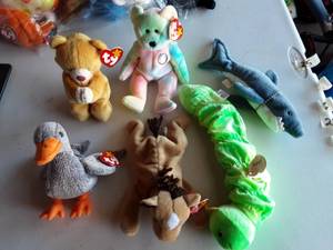 6-Beanie Babies
