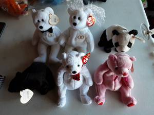 6-Beanie Babies