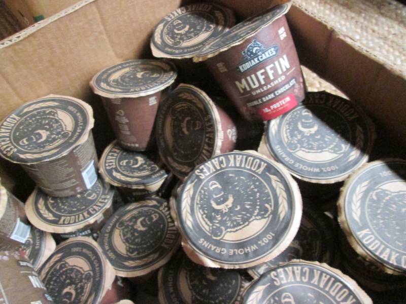 lot 158 image: Kodiak Cakes 2.36 oz. Muffin Cups End of K