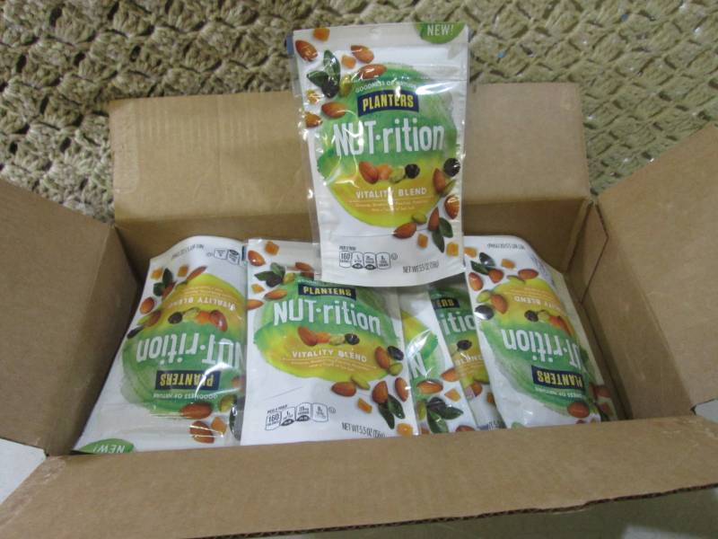 lot 141 image: Case of 8 Bags Planters NUT-rition  End of K...