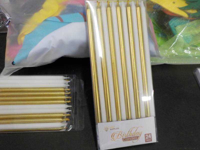 lot 54 image: Happy Birthday Party Supplies... End of K
