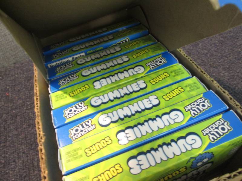lot 60 image: 10- 3.5 oz Jolly Ranchers Gummies ... A1