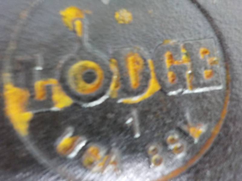 lot 142 image: Lodge Cast Iron Skillet... End of K
