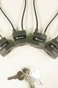 lot 2-3 image: Franzen Cable Locks