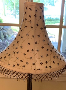 lot 31 image: Decorative Tall Lamp