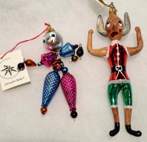lot 90 image: Trio of Christopher Radko Ornaments
