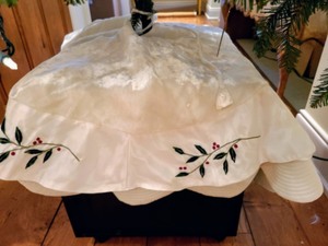 lot 174 image: Six Foot Christmas Tree On Rolling Base