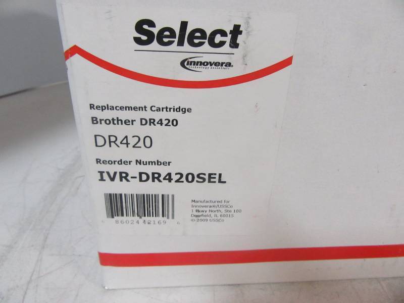 lot 90 image: Brother DR420 Replacement Toner Cartridge