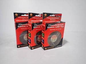 lot 35 image: Thermaltake Thunderblade 80mm LED fan