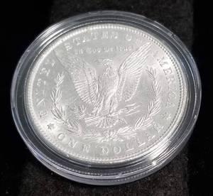 1882 MORGAN SILVER DOLLAR BU IN AIRTITE