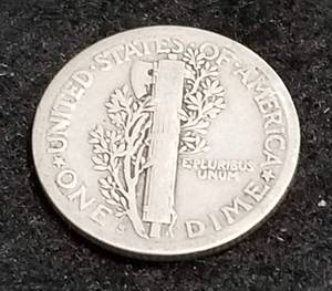 1924-S MERCURY SILVER DIME