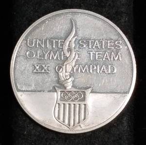 1972 US OLYMPIC TEAM SAPPORO JAPAN  27 grams .999 FINE SILVER