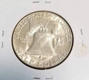 1951-S FRANKLIN HALF DOLLAR BU