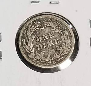 1914-D BARBER SILVER DIME