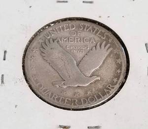 1927-S STANDING LIBERTY QUARTER BETTER DATE COIN