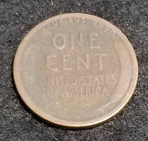 1915-S US WHEAT CENT NICE WOODGRAIN TONING