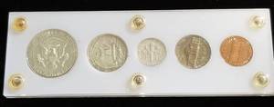 1964 US PROOF SET IN CAPITAL PLASTICS HOLDER