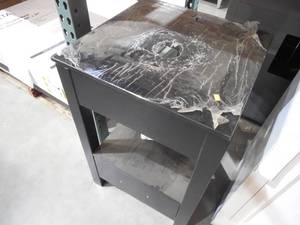 lot 129 image: Atala 19 in. Vanity in Espresso with Tempered Glass Vanity Top in Espresso