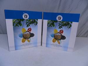 lot 52 image: 2 New Cute Hanging Bird Feeders