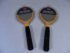 lot 63 image: 2 New Handheld Bug Zappers