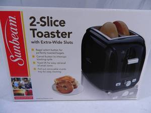 lot 92 image: New Sunbeam Toaster