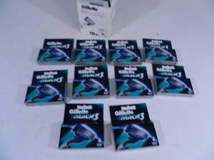 lot 97 image: 40 New Gillette Mach 3 Razor Cartridges