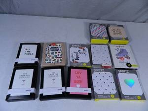 lot 140 image: 148 New Cards and Envelopes