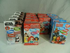 lot 155 image: 18 New Boxes of Assorted Gummy Band Bracelets