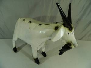 lot 6 image: Recycled Metal Goat Medium