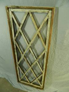 lot 25B image: Re-Purposed Wood Handmade Window Frame
