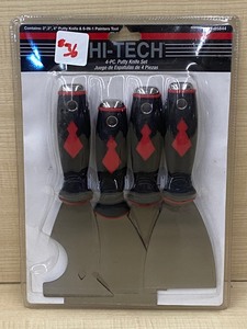 lot 36 image: New Hi-Tech 4-Pack Of Putty Knives