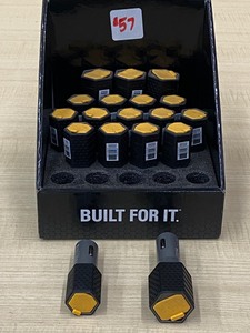 lot 57 image: Lot Of (20) New CAT 12volt  USB adapters