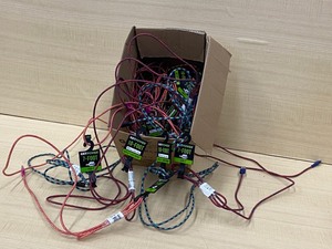 lot 63 image: Box Lot Of New Get-Power USB-C  Apple Lightning  Micro-USB Charging Cables