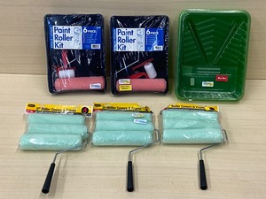 lot 80 image: Lot Of New Paint Rollers, Roller Trays & Roller Cover Sets