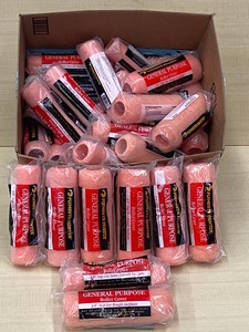 lot 89 image: Box Of New 34-Nap General Purpose Paint Roller Covers