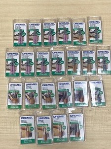 lot 121 image: Large Lot Of Assorted New Dremel Rotary Tool Grinding Wheels, Bits & etc