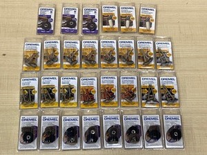 lot 122 image: Large Lot Of Assorted New Dremel Rotary Tool Polishing Bits & Etc