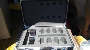 lot 6 image: New Listen Hard Sided Padded Carrying Case Model LA-322