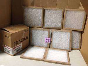 lot 44 image: AAF Flanders 12 in. x 12 in. x 1 in. No-Metal Fiberglass Air Filter (12 per Case) &nbspin good condition