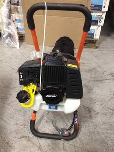 lot 105 image: Powermate 43cc Earth Auger Powerhead with 8 in. Bit in good condition