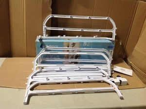 lot 80 image: Whitmor Over The Door Shoe Rack - 36 Pair &nbspin good condition