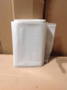 lot 26 image: HUSKY 4 ft. x 100 ft. Clear 4 mil Plastic Sheeting &nbspin good condition