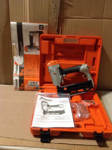 lot 30 image: Paslode Pneumatic 16-GaugPaslode Pneumatic 16-Gauge Straight Finish Nailere Straight Finish Nailer &nbspin good condition