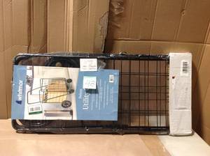 lot 43 image: Whitmor Utility CarWhitmor Utility Cart Collection 24.5 in. x 40.12 in. Deluxe Utility Cart &nbspin good condition